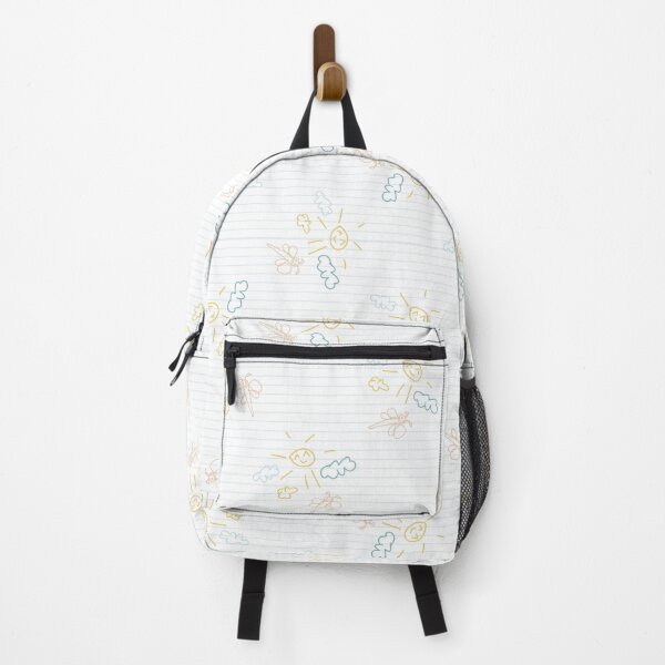 Item preview, Cute scribble sun in sky kids doodle background designed and sold by Limolida.