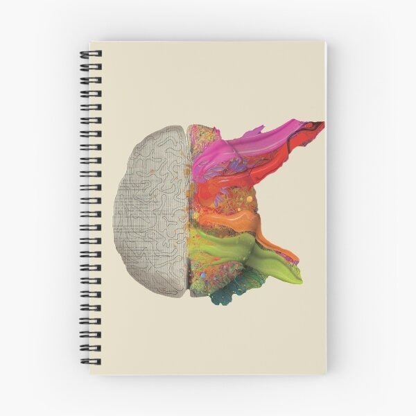 Item preview, The coloured brain designed and sold by RedTide-Art.