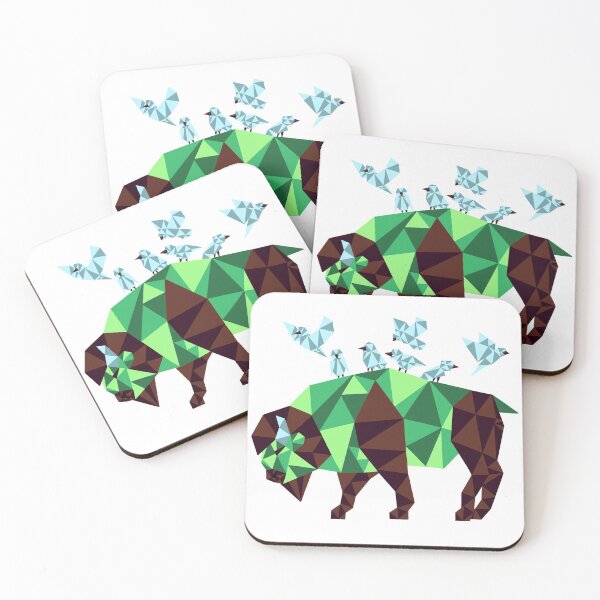 Item preview, Bison Teamwork designed and sold by ClaresColoring.
