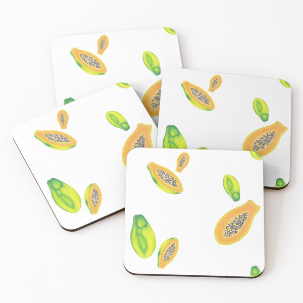 Item preview, Papaya Pattern 3 designed and sold by MikkiDashDesign.