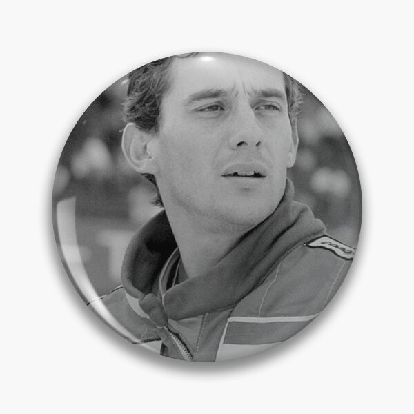 Item preview, Ayrton Senna Formula 1 driver designed and sold by KarmaRoots.