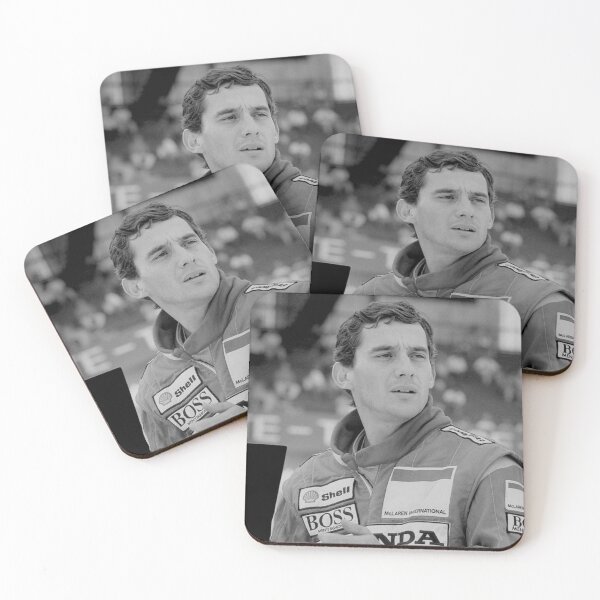 Item preview, Ayrton Senna Formula 1 driver designed and sold by KarmaRoots.