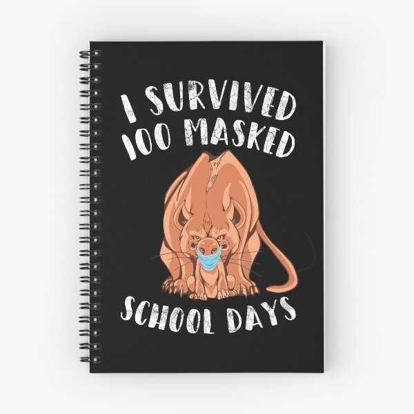 Item preview, I Survived 100 Masked School Days Masked Lion Gift designed and sold by leofel.