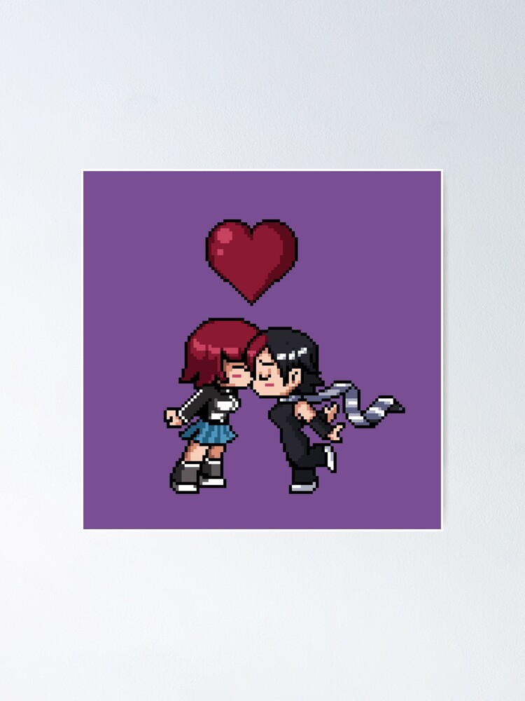 "Kim Pine and Knives Chau 8bit art" Poster for Sale by geninchuni