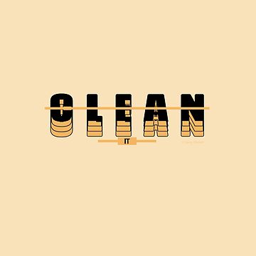 Artwork thumbnail, Retro Clean It Fun Cleaning Housekeeping Lady Gifts by SavvyCleaner