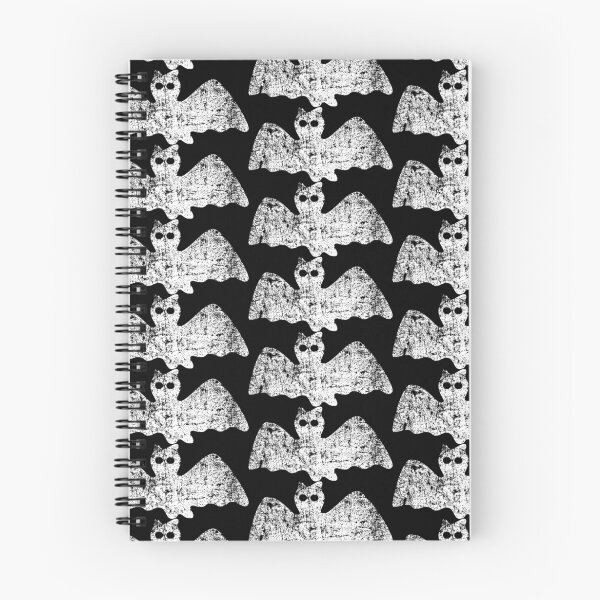 Item preview, Cute Bat - White  - distressed designed and sold by PsychicCatStore.
