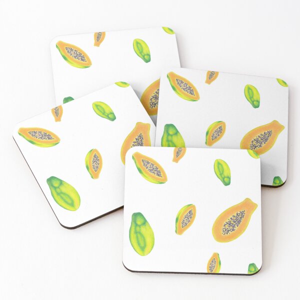 Item preview, Papaya Pattern 4 designed and sold by MikkiDashDesign.