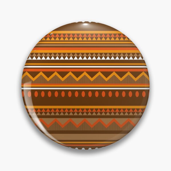 Item preview, Brown ethnic pattern designed and sold by GingerBest.