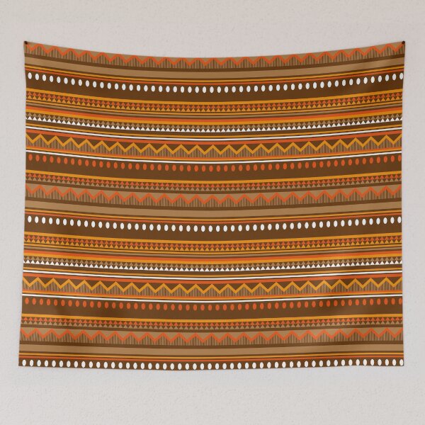 Item preview, Brown ethnic pattern designed and sold by GingerBest.