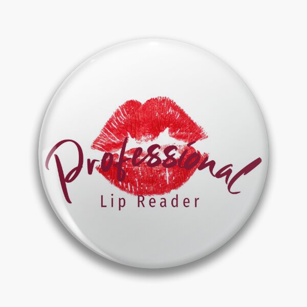 Artikelvorschau, Professioneller Lippenleser entworfen und verkauft von  Any Mood Designs.
