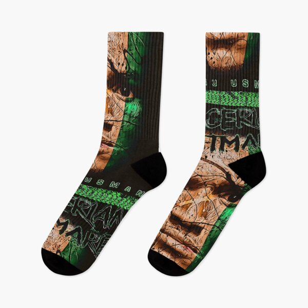 Item preview, Kamaru Usman The Nigerian Nightmare designed and sold by SavageRootsMMA.