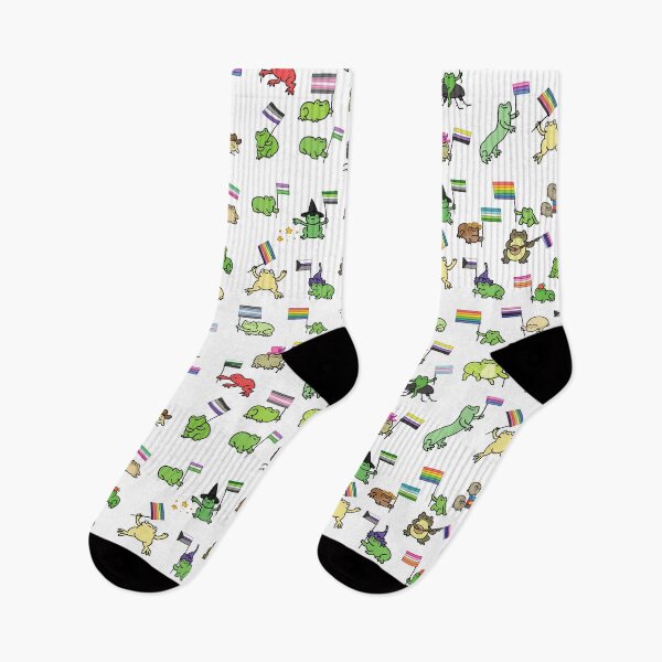 Item preview, pride frogs designed and sold by TeaBag114.