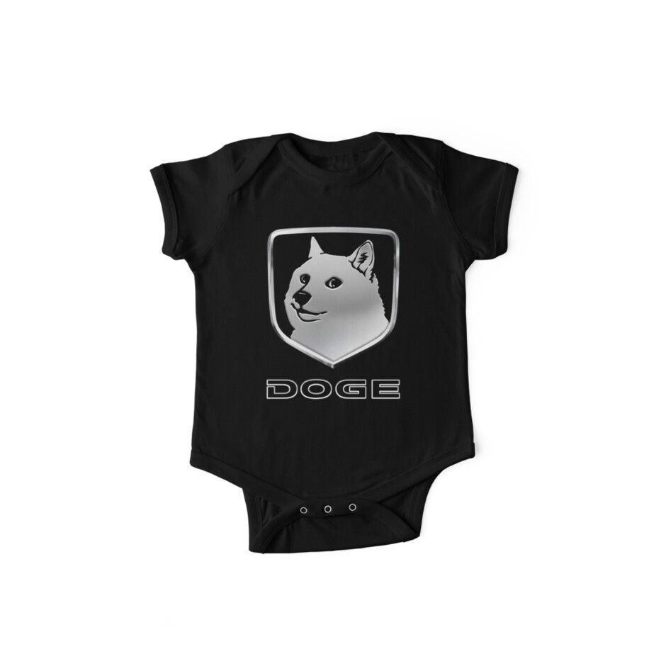 Dodge Ram Doge Logo One Piece Short Sleeve By Doge21 Redbubble