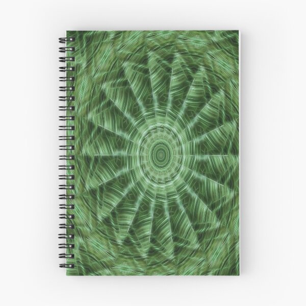Item preview, Green Stripes Kaleidoscope 8 designed and sold by TravelPhotoArt.