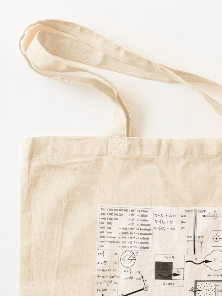 Alternate view of General Physics #General #Physics #GeneralPhysics Tote Bag