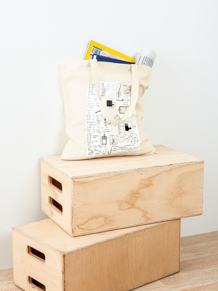 Alternate view of General Physics #General #Physics #GeneralPhysics Tote Bag