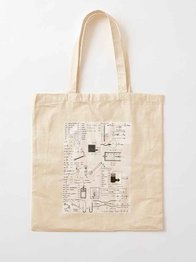 Alternate view of General Physics #General #Physics #GeneralPhysics Tote Bag