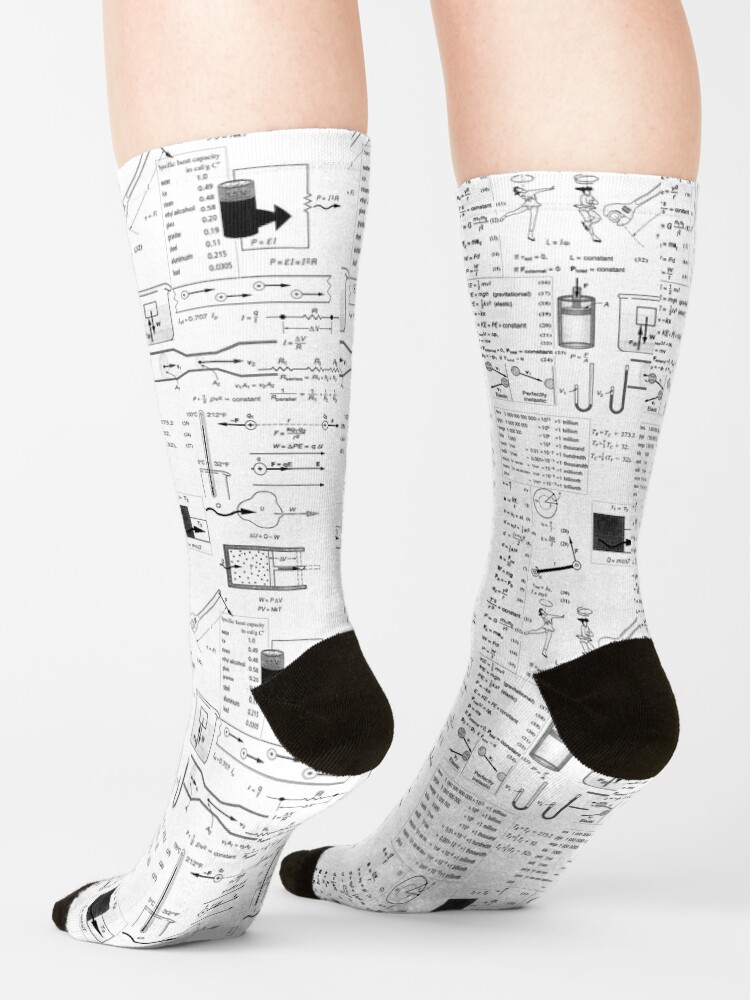 Alternate view of General Physics #General #Physics #GeneralPhysics Socks
