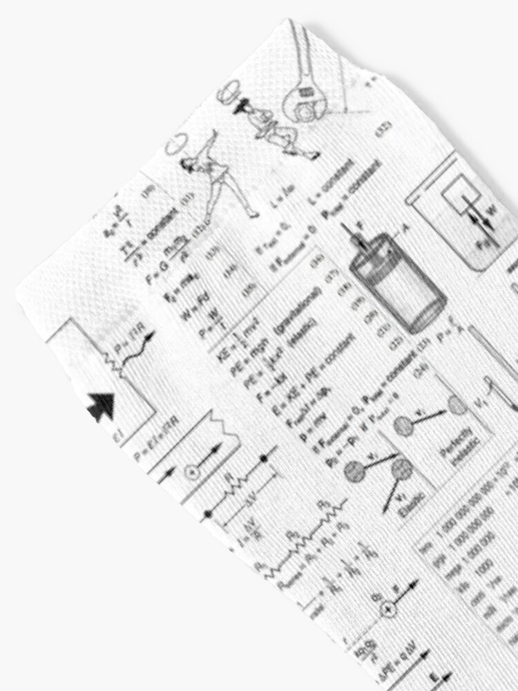 Alternate view of General Physics #General #Physics #GeneralPhysics Socks