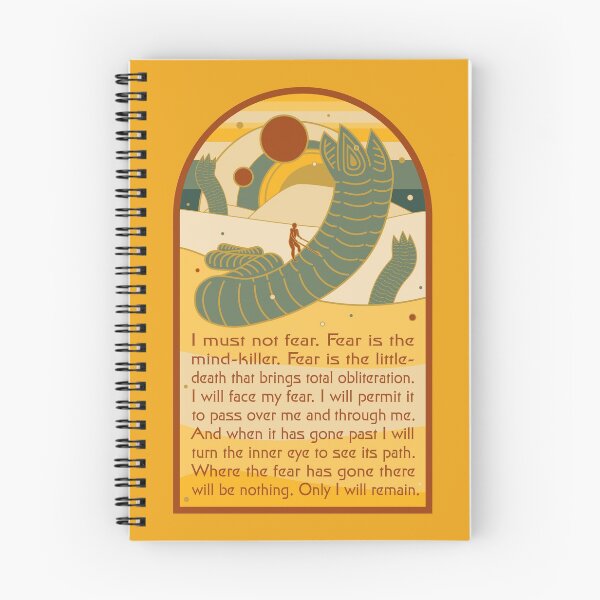 Item preview, Litany against fear. designed and sold by O Grimley.