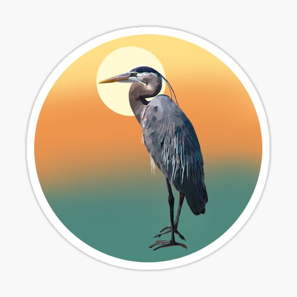 Item preview, Great Blue Heron designed and sold by Jesssteinbach.