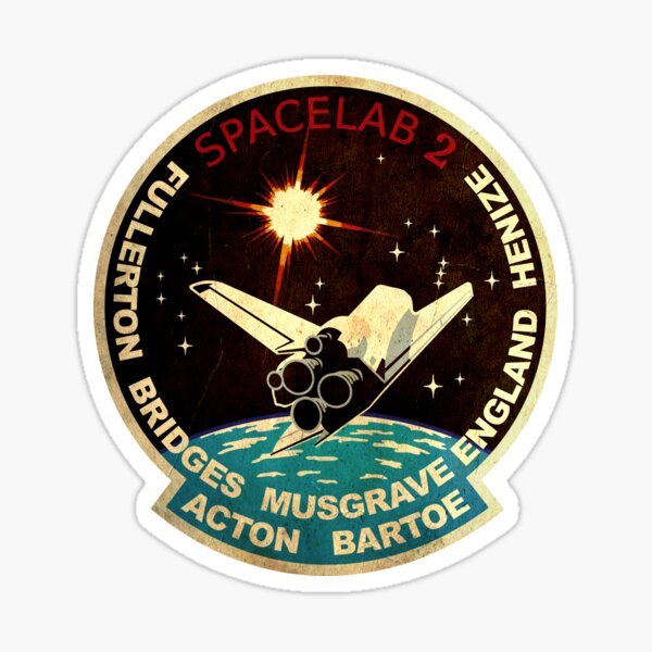 STS-51-F Space Shuttle program Sticker