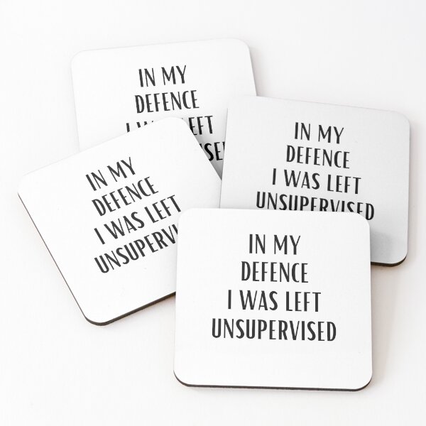 Item preview, IN MY DEFENSE I WAS LEFT UNSUPERVISED designed and sold by Yasdey Rojas.