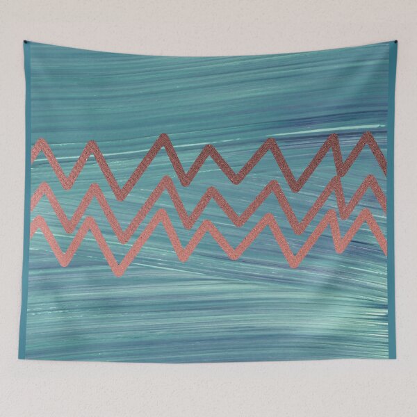 Item preview, Aqua mountains designed and sold by RoadKill Barbie.