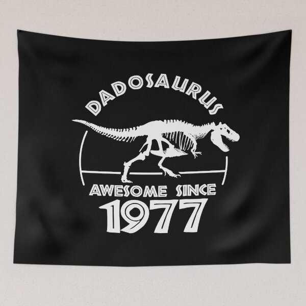 Item preview, Dadosaurus | Awesome since 1977 | Dinosaur Dads Birthday designed and sold by TMBTM.