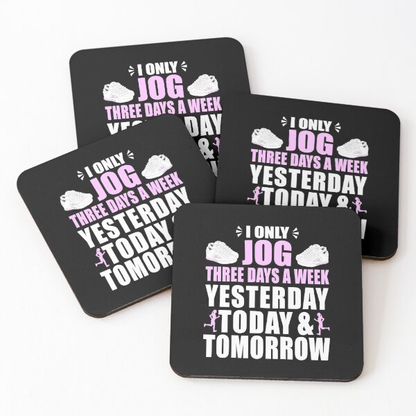 Item preview, Running Is Free - I Only Jog Three Days A Week designed and sold by MoonsmileProd.
