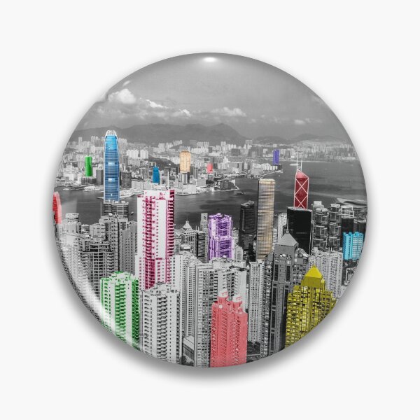 Artikelvorschau, Wolkenkratzer in Hongkong und Kowloon entworfen und verkauft von Paul Thompson Photography.