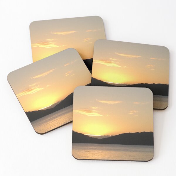 Item preview, Orange Glow in the Sky over the Ocean Bay Culebra, PR designed and sold by Taleta Hollis.
