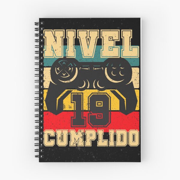 Item preview, Copy of 19 Cumpleaños Regalo Gamer Nivel 19 Cumplido  (Level 19 Complete in Spanish Birthday Gift) Diseño Unisex designed and sold by InkItStudio.