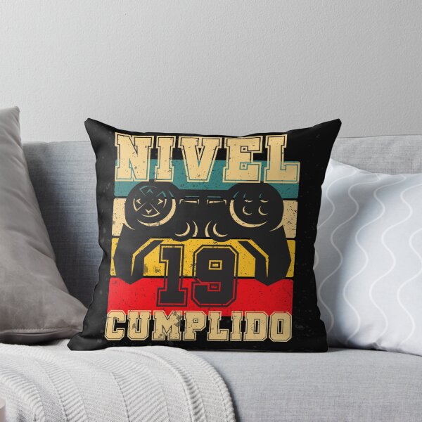 Item preview, Copy of 19 Cumpleaños Regalo Gamer Nivel 19 Cumplido  (Level 19 Complete in Spanish Birthday Gift) Diseño Unisex designed and sold by InkItStudio.