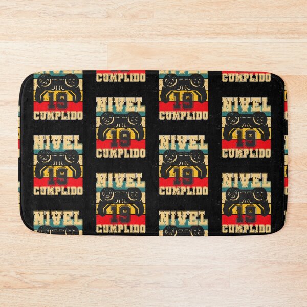 Item preview, Copy of 19 Cumpleaños Regalo Gamer Nivel 19 Cumplido  (Level 19 Complete in Spanish Birthday Gift) Diseño Unisex designed and sold by InkItStudio.