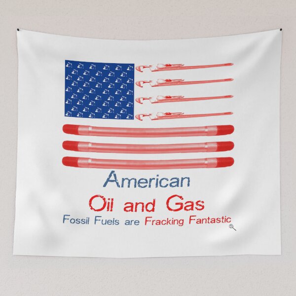 Item preview, Oil and Gas US flag - American Oil and Gas designed and sold by Truthstoliveby.