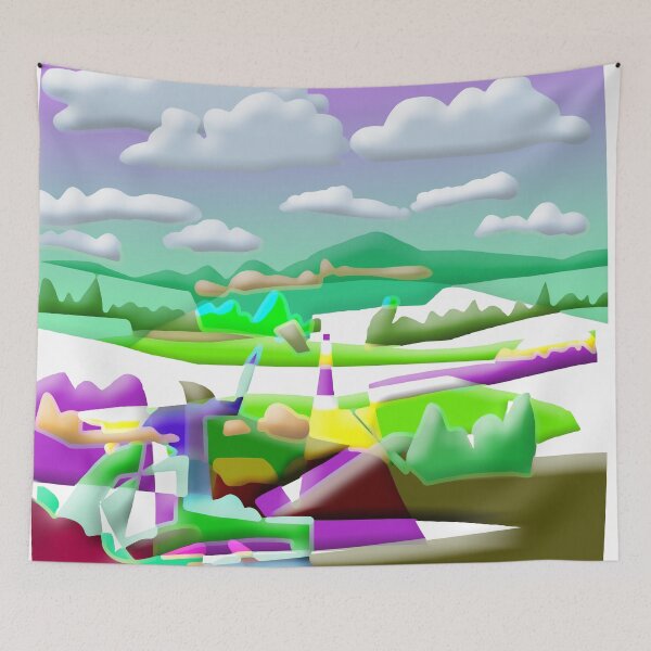 Item preview, Mountain scenery for intrepid explorers designed and sold by Xdelacra.
