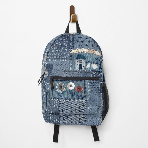 Item preview, denim patches pattern designed and sold by FVO-italydesign.