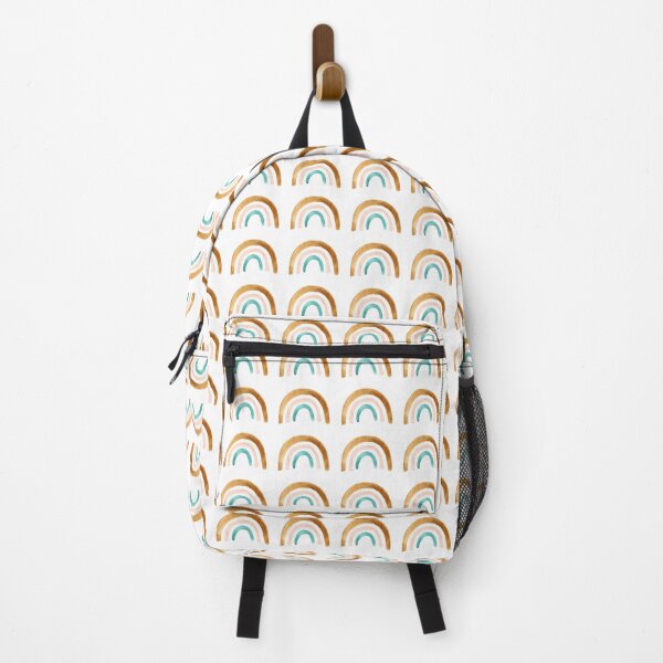 Vista previa del artículo con la obra «Arco iris de acuarela, arte de arco iris, amarillo, rosa, azul agua, minimalista, arco iris de Boho», diseñado y vendido por cateandrainn.