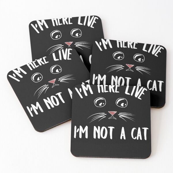 Item preview, I'm Here Live I'm Not A Cat Lawyer Cat Filter Video Meme designed and sold by MariusMunteanu.
