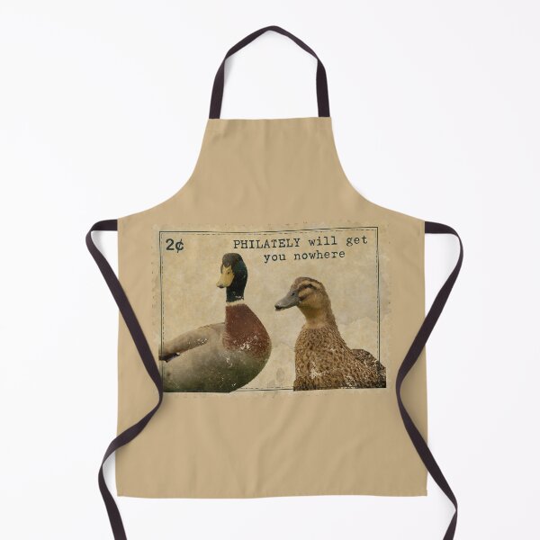 Item preview, Philately will get you nowhere mallard duck stamp designed and sold by SolidEarthArt.