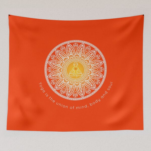 Item preview, Yoga is the union of Mind, Body and Soul - Mandala designed and sold by PacificStreams.