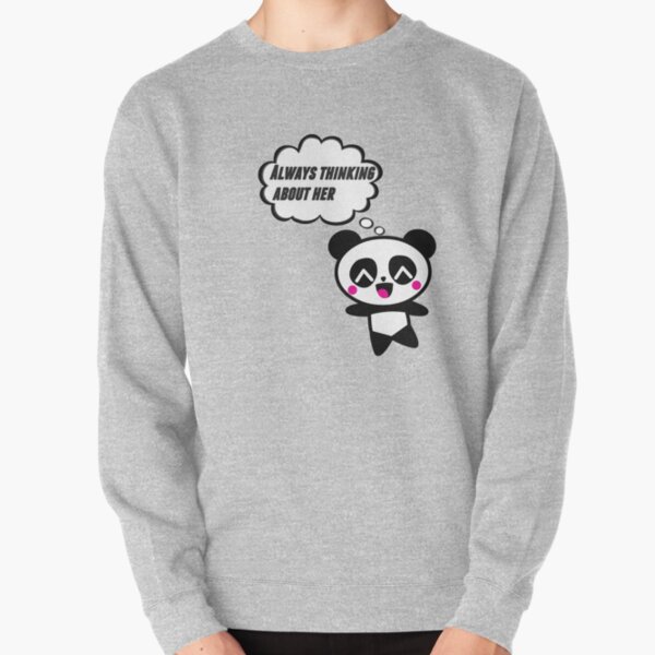 sweater panda couple