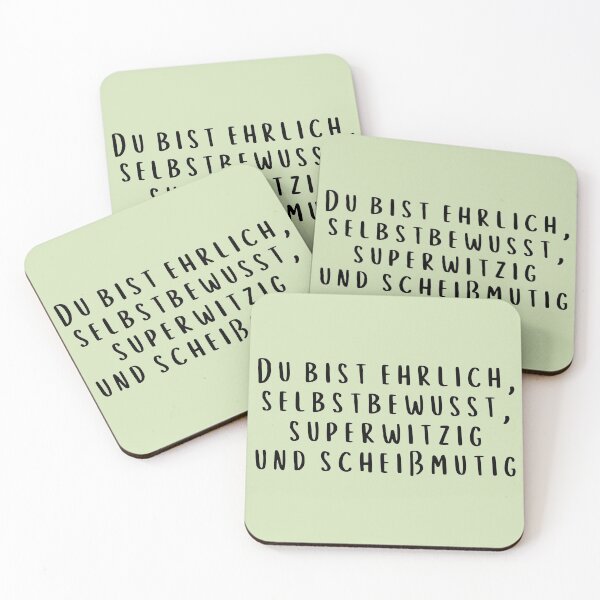 Item preview, Du bist ehrlich, selbstbewusst, superwitzig und scheißmutig - Kieu My designed and sold by micraelle.