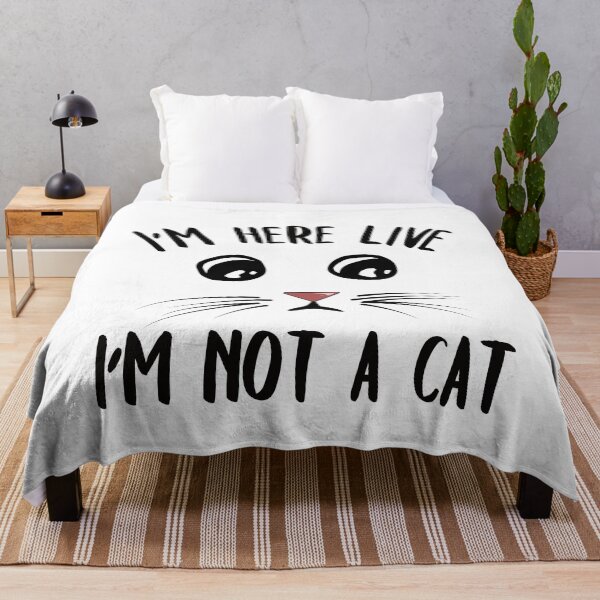 Item preview, I'm Here Live I'm Not A Cat Lawyer Cat Filter Video Meme designed and sold by MariusMunteanu.