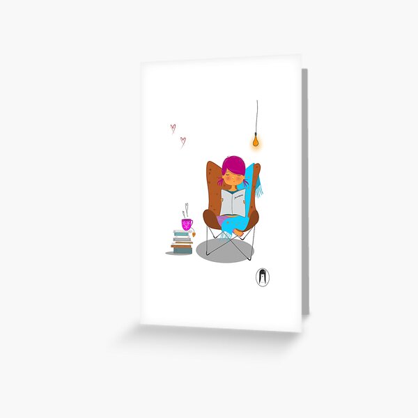 Ratito de lectura Tarjetas de felicitación