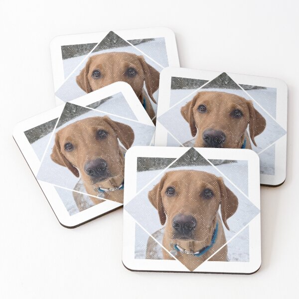 Item preview, Dexter the Fox Red Labrador - Winter Walks designed and sold by DexterFRL.