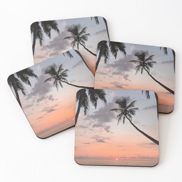 Item preview, Palm Tree Sunset Ocean  designed and sold by newburyboutique.