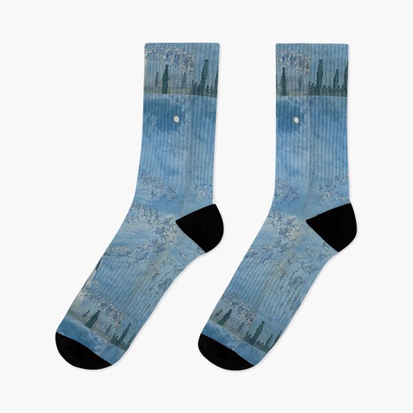 Item preview, Ghosts flying around the steeple designed and sold by Vintage Designs +.