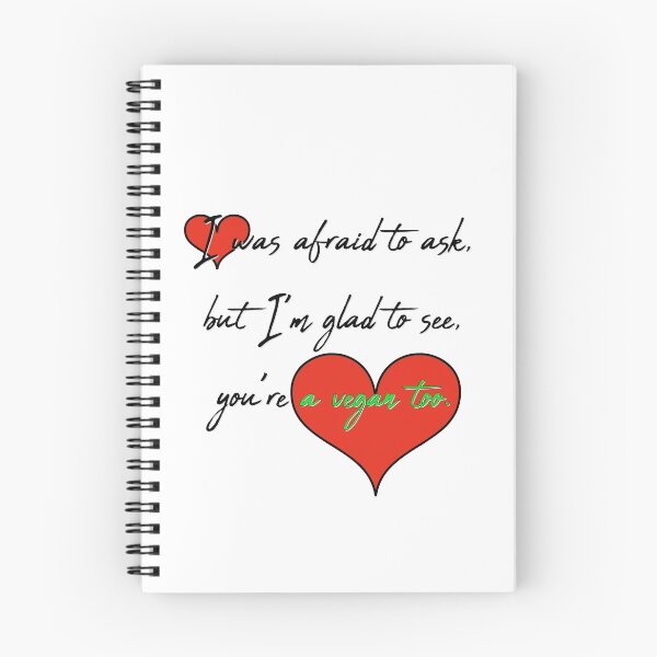 Item preview, I am glad to see you are a vegan too - valentine - bright BG designed and sold by reIntegration.